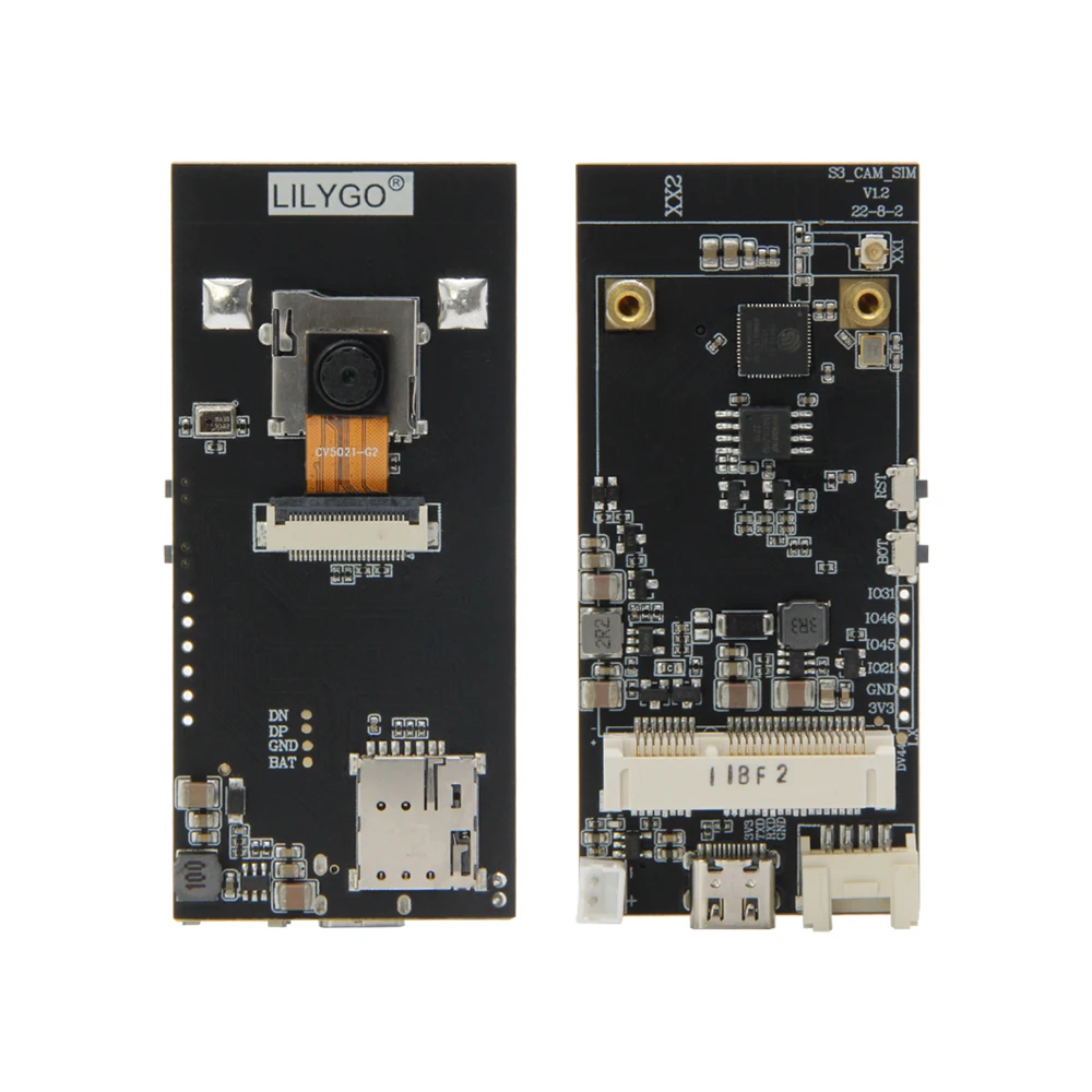 Lilygo® T-simcam Cam Development Board Wifi Bluetooth 5.0 Módulo sem Fio Ov2640 Ov5640 Esp32-s3 Câmera Adaptar Ir-cut Sim - Image 3