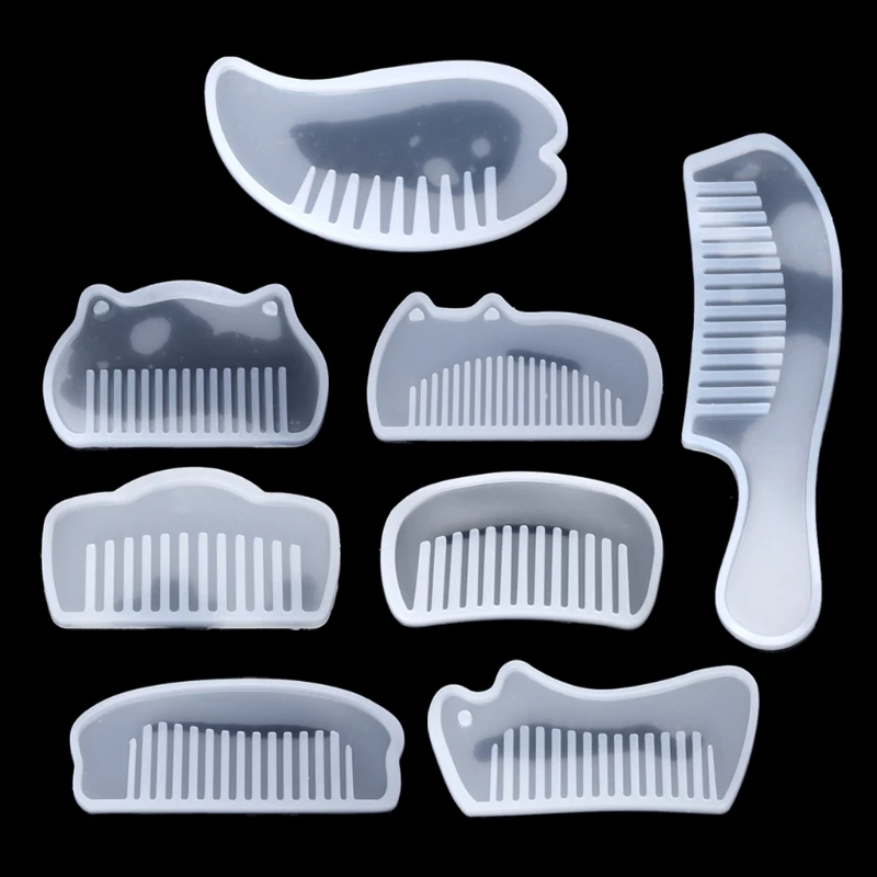 

Comb Mold Handmade Silicone Molds for 3D Transparent Epoxy Epoxy Resin Art Craft Making Decoration Accessories