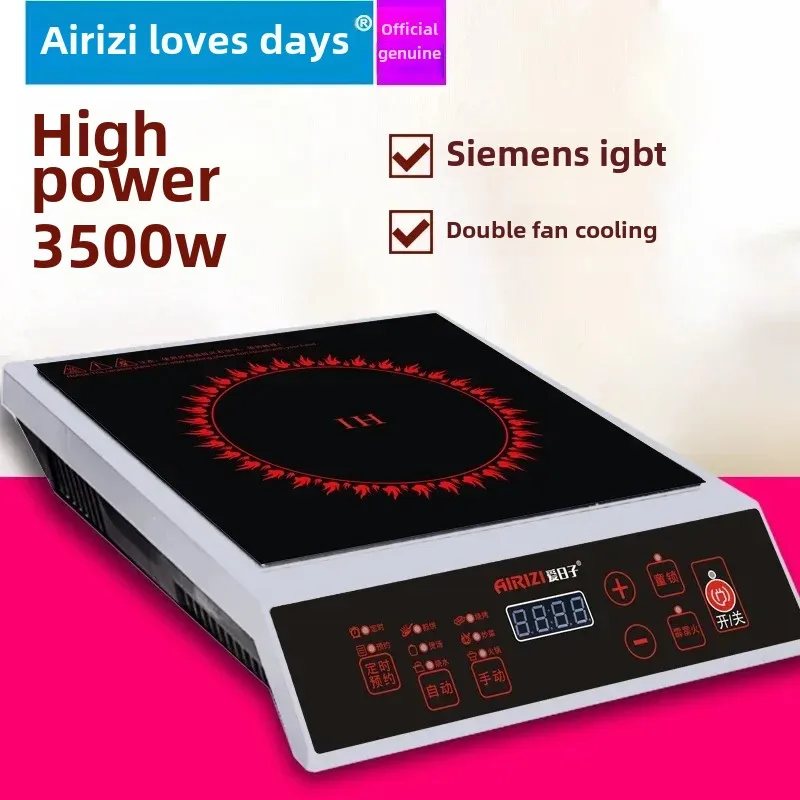 Induction Cookers Stove Electric Hotplate 3500W Home Frying Battery Furnace Commercial High-power Cooktop 220v Heater Appliances