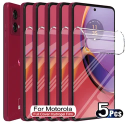 5 - Pack Hydrogel Screen Protectors - Enhanced Durability and Clarity - 5 Pieces (Moto G20)