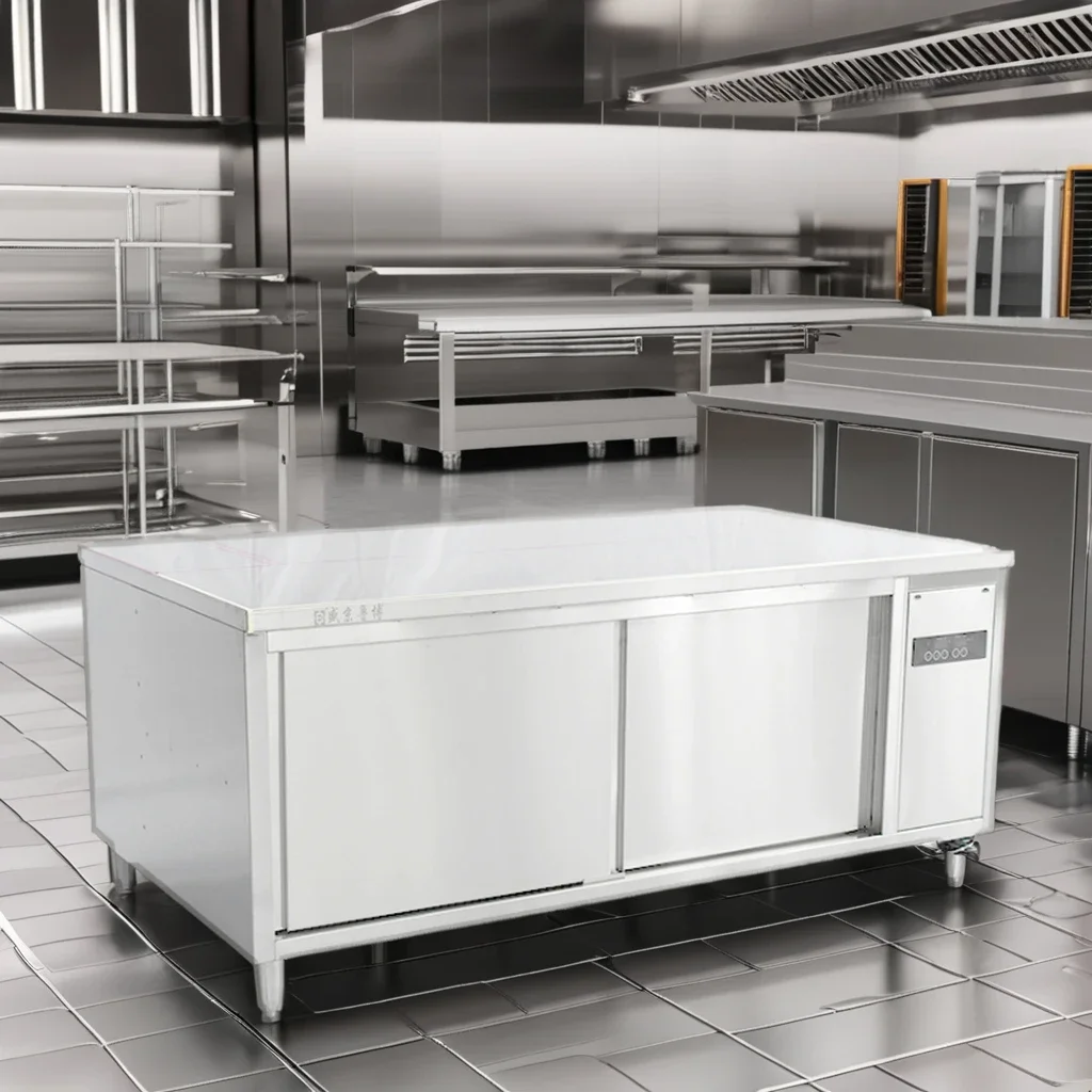 2-Door Plate Warmer Warming Cabinet For Restaurant And Hotel Kitchen Storage Made Of 304 Stainless Steel 5