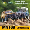 MN MODELl New MN168 NEW 1/12 Rc Car 4WD Remote Controlled Crawler Car Off Road Vehicle Full Proportion Climbing Car Toys Gift 1