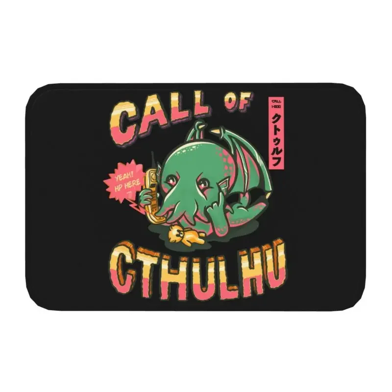

Персонализированный коврик с забавным звонком Cthulhu, нескользящий коврик Lovecraft для кухни, ванной, туалета, коврик, 40*60 см
