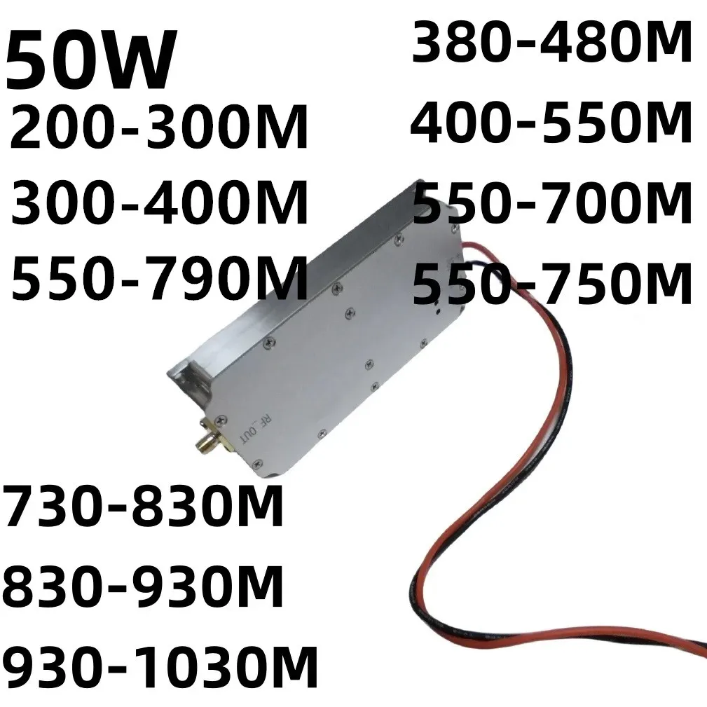 50W380-480MHZ400-550MHZ550-700MHZ730-830MHZ830-930MHZ930-1030MHZ550-750MHZMHZAMPLIFIER MODULE NOISE GENERATOR