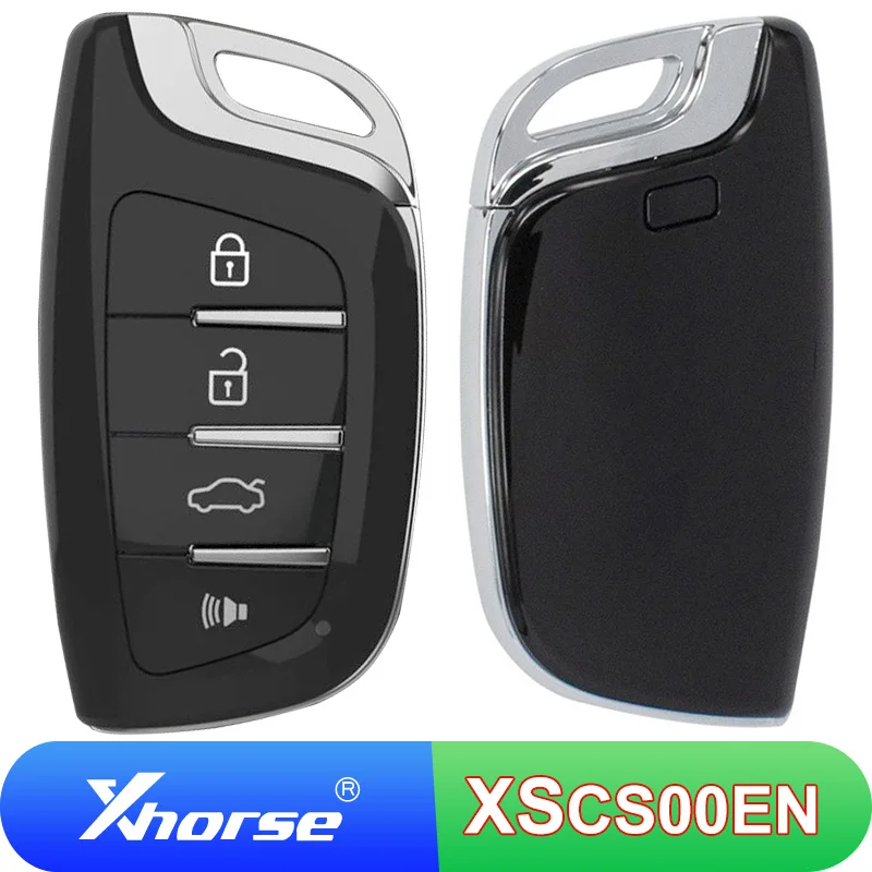 XSCS00EN 범용 원격 키, VVDI 미니 키 도구, VVDI2, Xhorse 다채로운 크리스탈 스타일 스마트 키, 10 개