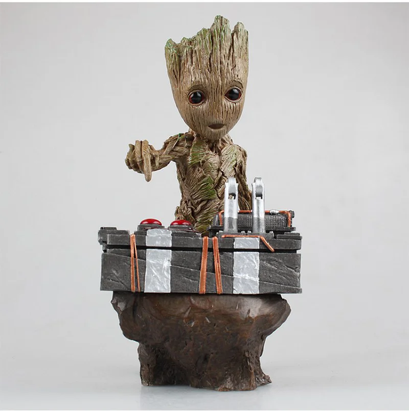 Marvel I Am Groot Figure Collection: 6 Mini Groot Action Figure Da 5,7 Cm - Set Giocattoli Per Bambini 4+ Anni - 4