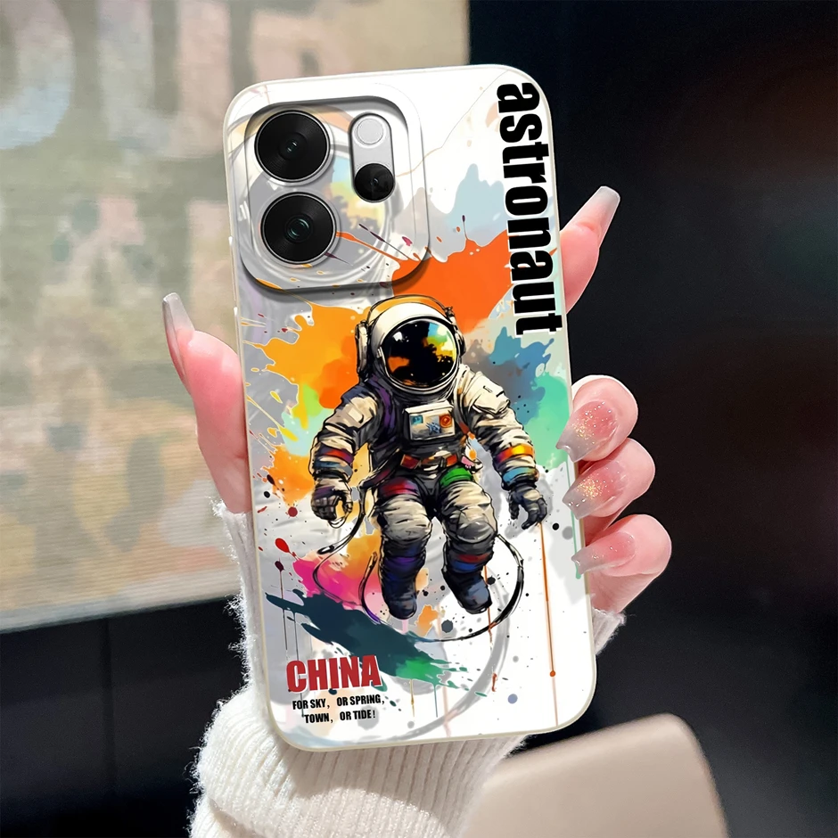Brilliant Flower Kitten Anti-Drop Liquid Silicone Case