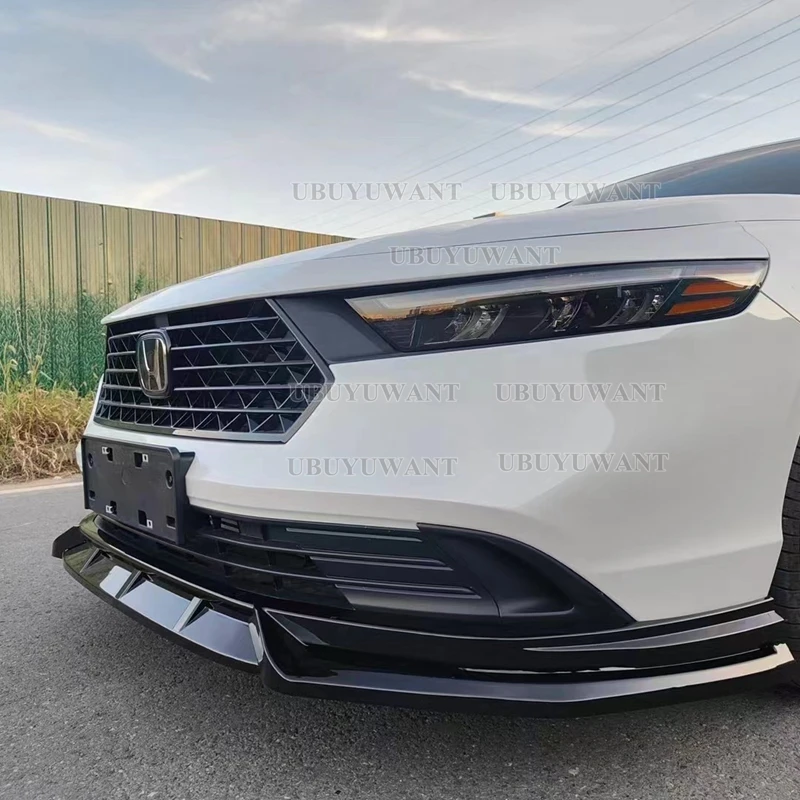 

Для новейшего аккорда Honda 11-го поколения 2023 + Стайлинг автомобиля из полипропилена передний спойлер защита переднего бампера