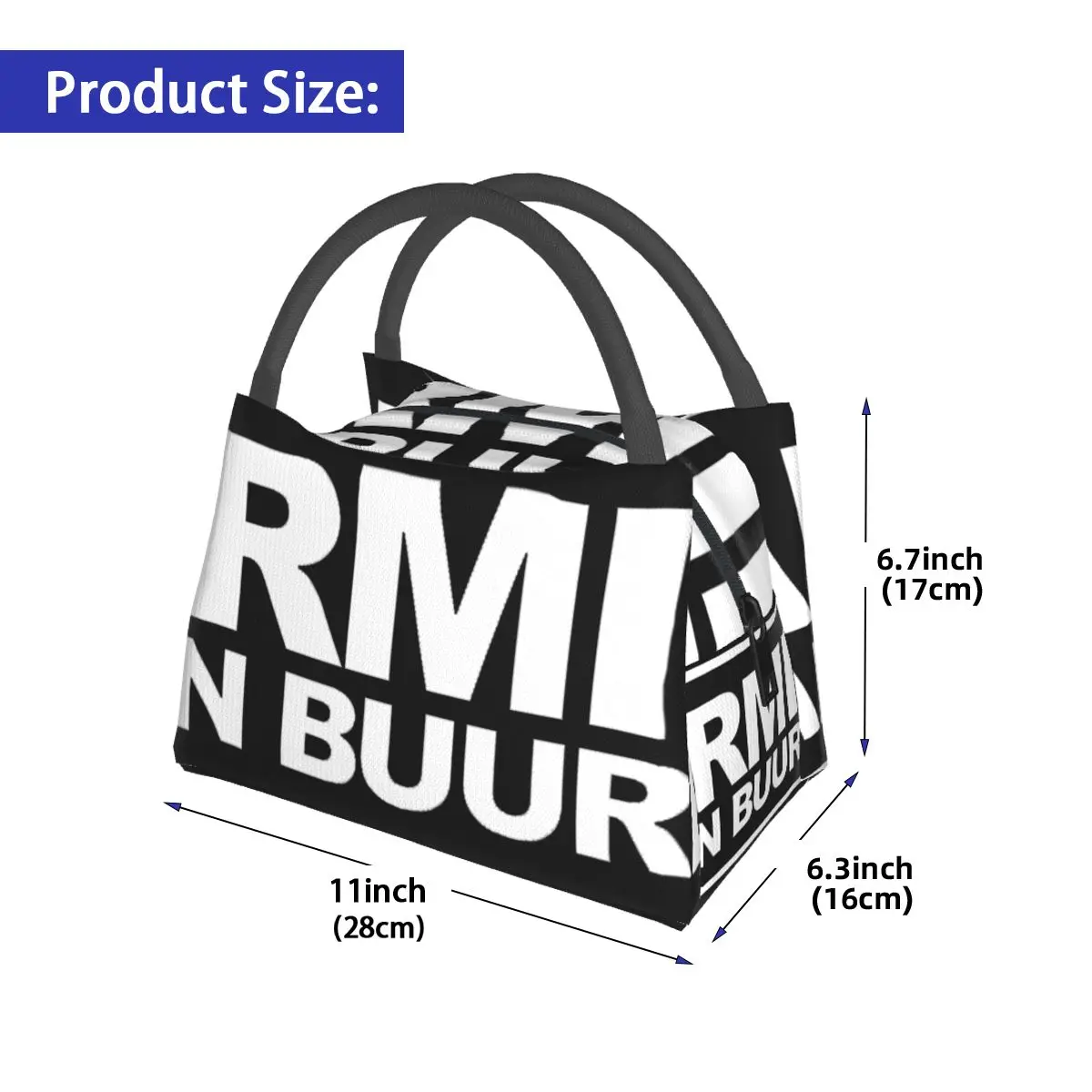 Armin Van Buuren Portable insulation bag for Cooler Thermal Food Office Pinic Container