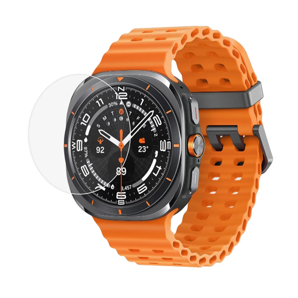 Premium Tempered Glass Screen Protector for Galaxy Watch Ultra (2-Pack)