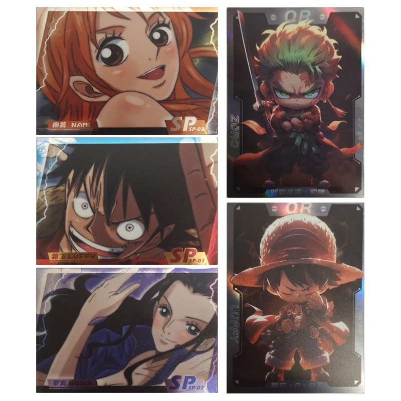 

ONE PIECE QR SP card Monkey D Luffy Nami Roronoa Zoro Nico Robin Tony Tony Chopper Game Collection Birthday Christmas gifts