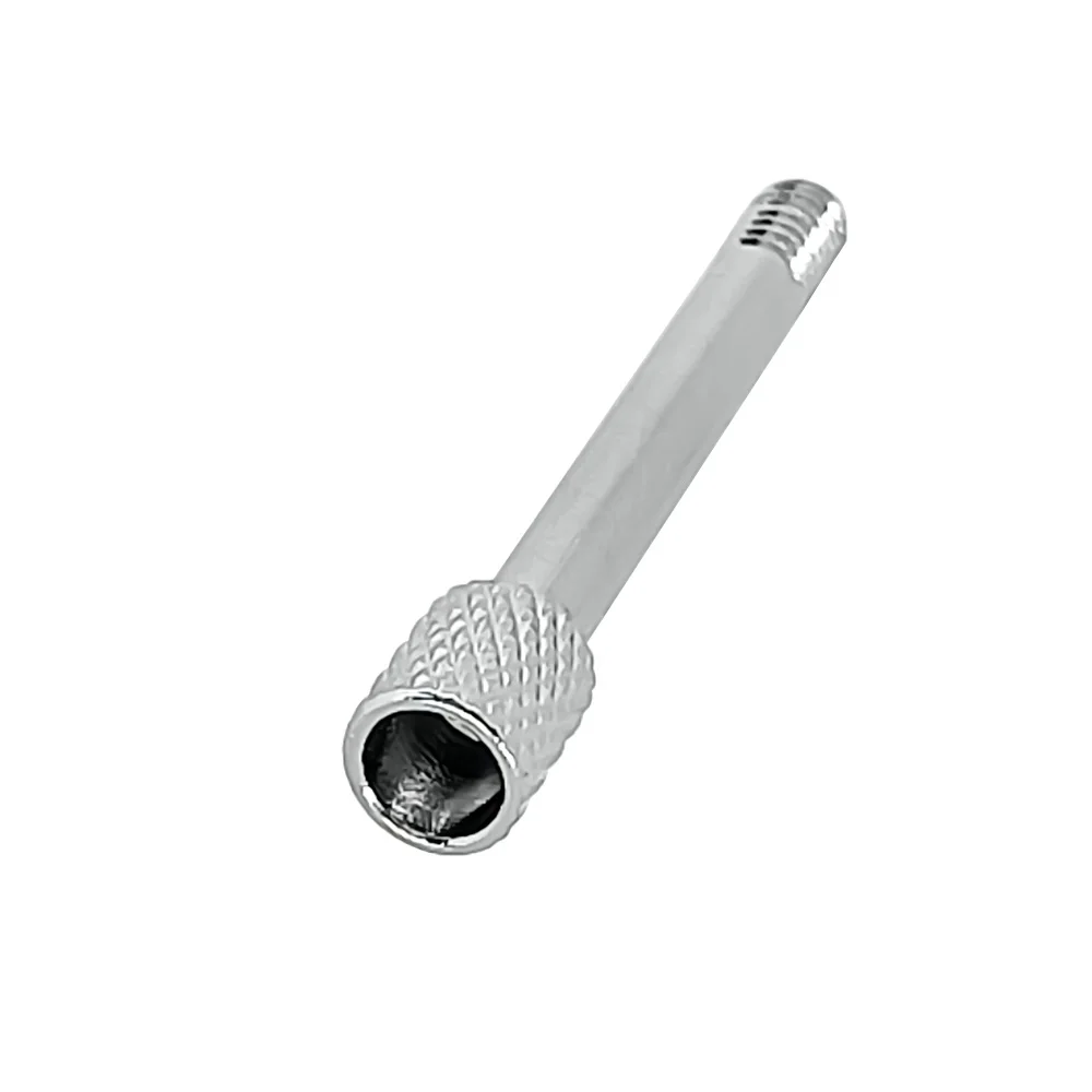 6 Stück Messing E-Gitarre Tremolo Brücke Sattelklemme Saitenschrauben Schwarz – Detail 8