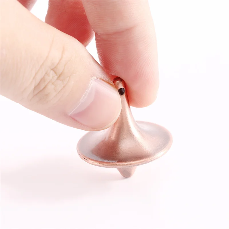 Novelty Fingertip Decompression Toys Mini Metal Spinning Top Kid Adult Party Games Hot Movie Totem Movie Totem Collect Gift Spinning Top Toy Finger Gyroscope Toy Gyroscope Toy Kids Fidget Toys