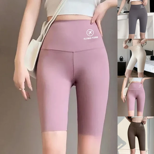 Butt Lifting High Waisted Yoga Shorts Women M L XL Tummy Control Quick Dry Stretch Leggings Gym Workout Outdoor Bottoms