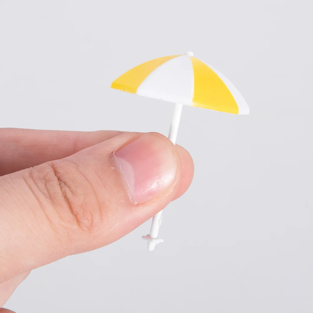 1pc Miniature Parasol Sunshade 1:75 1:100 1:150 1:200 ABS Plasitc