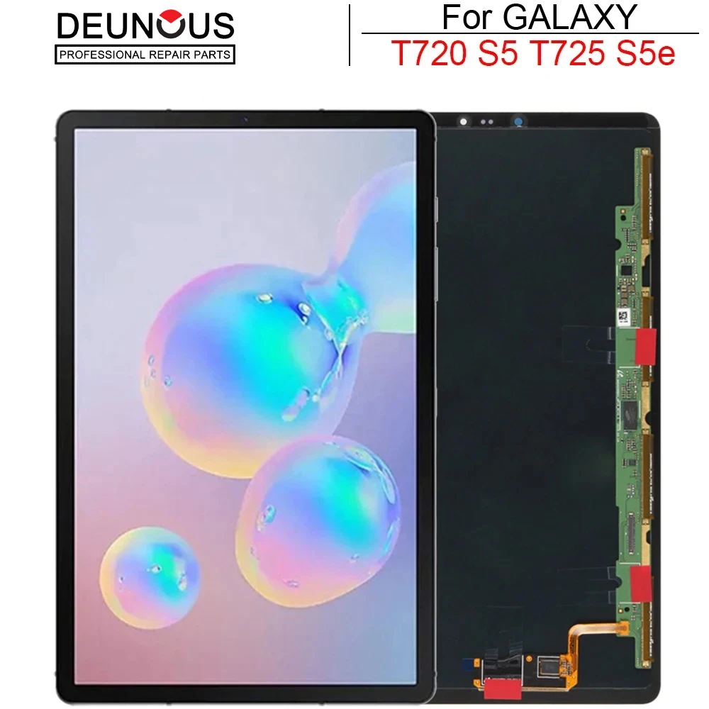 

New 10.5" For SAMSUNG Galaxy Tab T720 S5 T725 S5e Touch Screen Digitizer Glass Full LCD Display Assembly