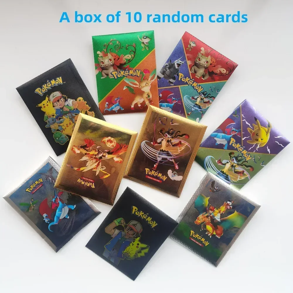 PEXIVOZ Set De 55 Cartas Pokémon Plateadas – Incluye Vstar, Vmax Y Varias Raras En Foil, Con Caja De Almacenamiento, Versión Francesa