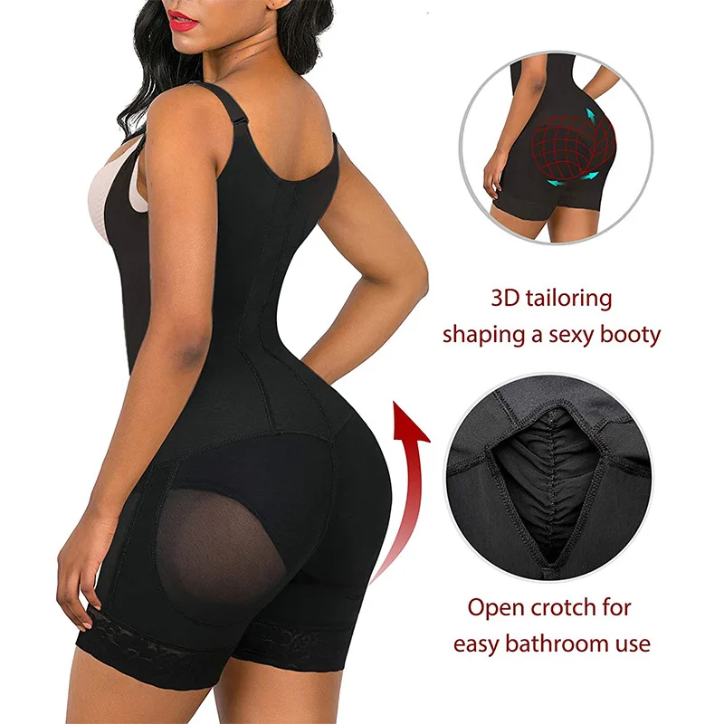 Girdles Woman Body Shaper Waist Trainer Thigh Slimmer Slimming Bodysuit  Corset Butt Lifter Belly Band Plus Size Shapewear Briefs