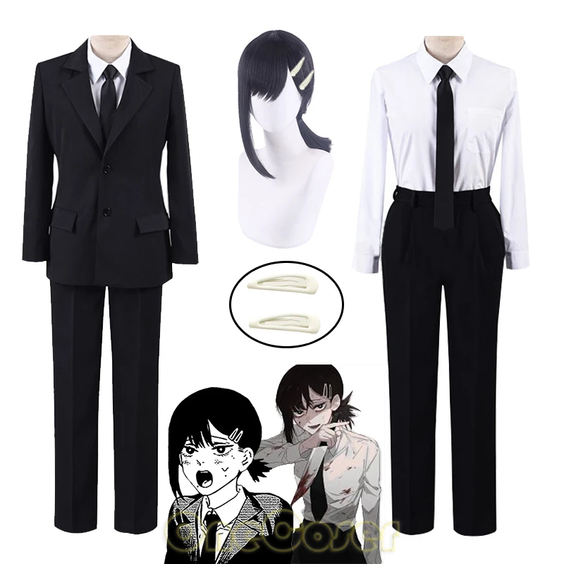 AnimeChainsawManKobeniHigashiyamaCosplayCostumeMakimaDevil