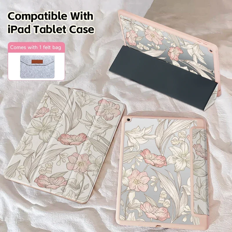 Transparent Acrylic iPad Cover with Double-Sided Printing and Optional Accessories Set