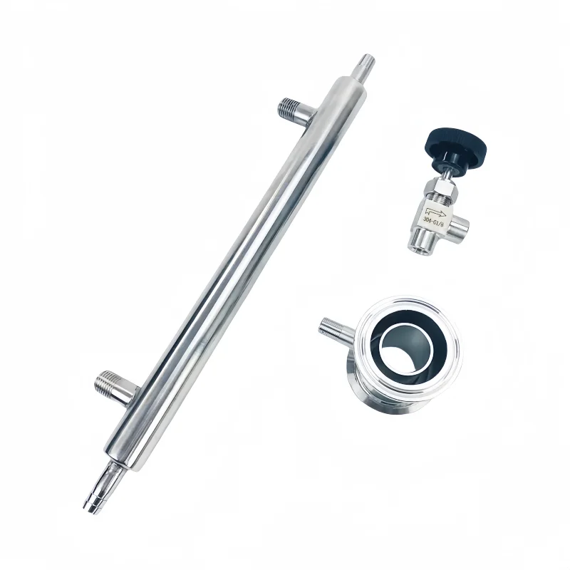 2.5inch/3inchSamplingDeviceWith1/8"NeedleValve,RectificationAccessoriesForDistillation,StainlessSteel304-AliExpress13