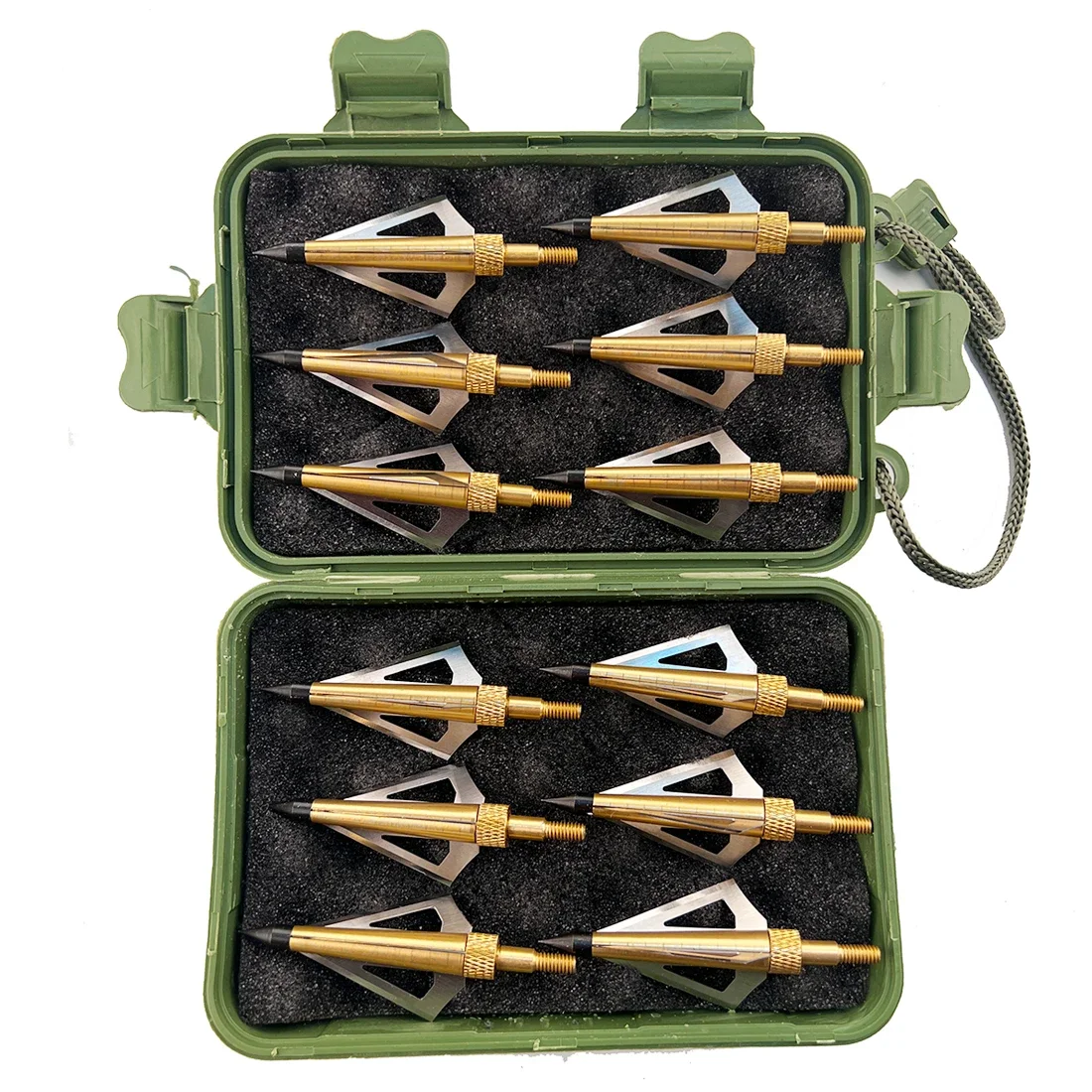 Archery Arrows Linkboy Archery Broadhead 100gr 125gr Tips Carbon Arrows Arrowheads for Compound Bow Hunting Shooting 12pcs