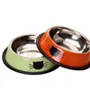 Cat Food Bowl Stainless Steel Kitten Cat Feeder Water Bowl With Non-Slip Rubber Base Small Pet Bowl Cat Accessories Pet Supplies 4