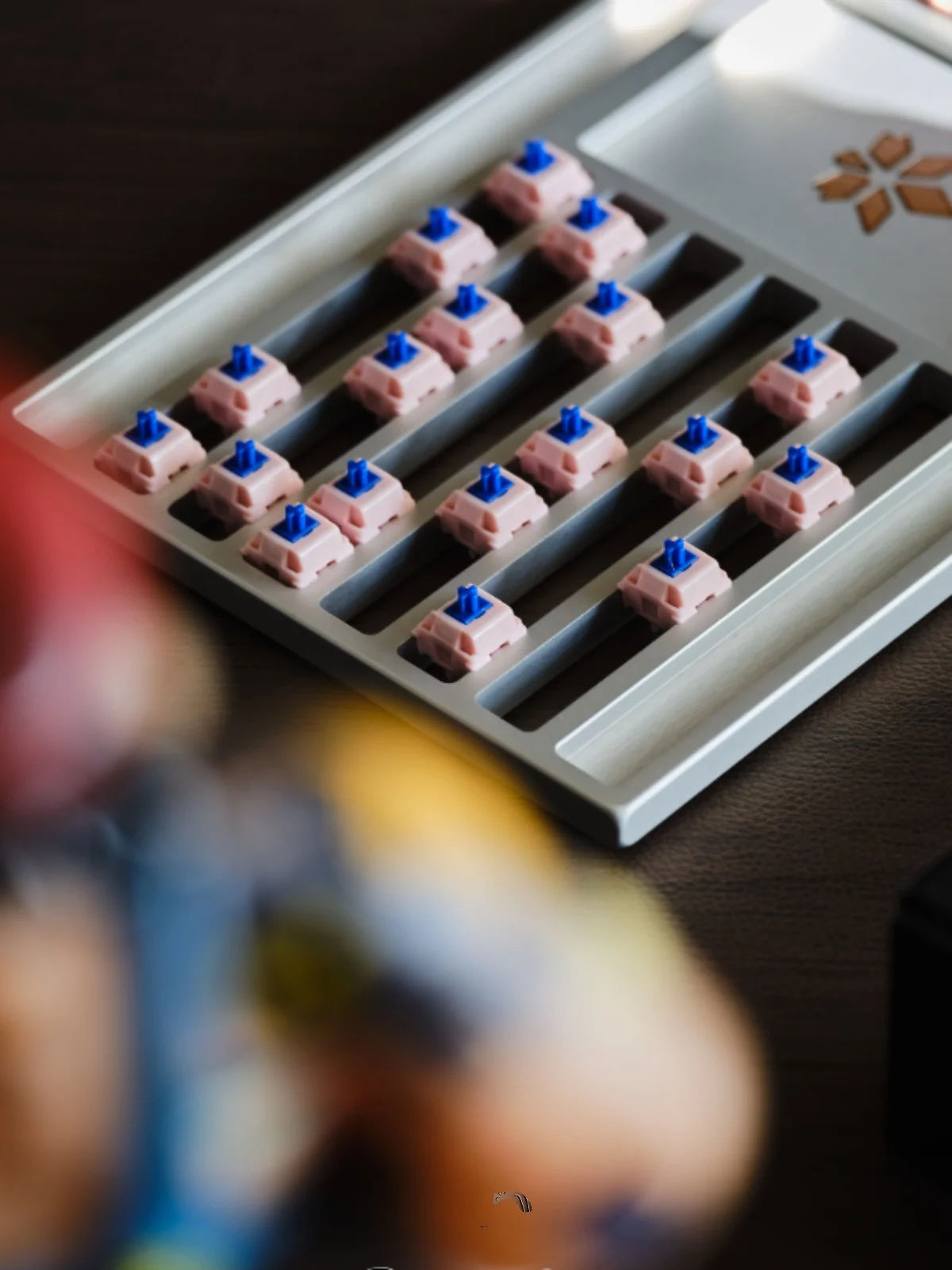 Keebox-switches Teclado Mecânico Little Emo Hifi Rock Sounding Teclado Linear - Imagem 3