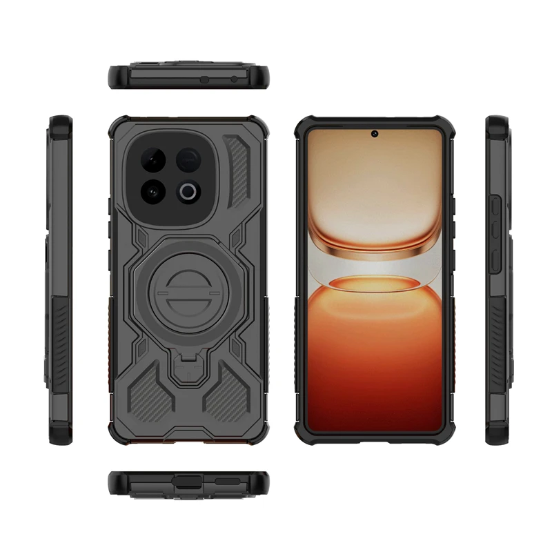 Magnetic Wireless Charge Cover For Vivo iQOO Z10 Turbo Phone