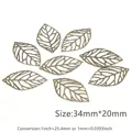 Bronze 34x20mm