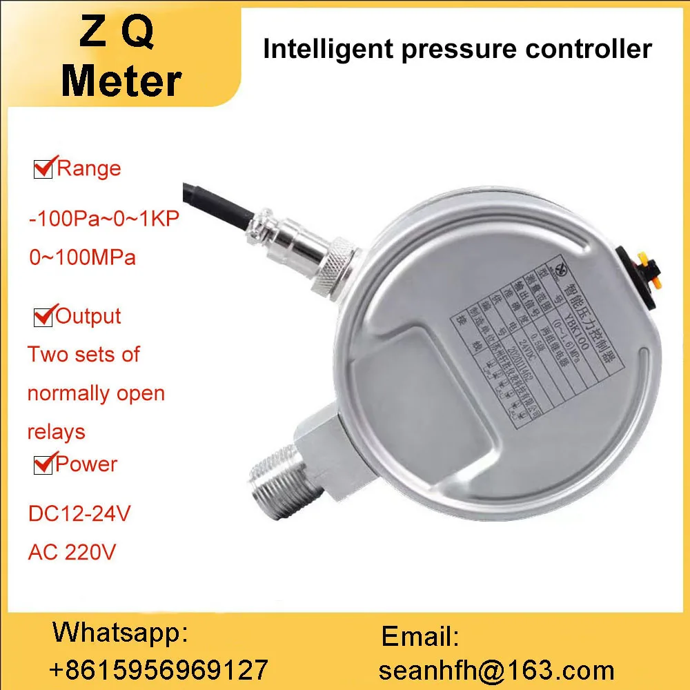 Explosion proof intelligent digital display pressure controller