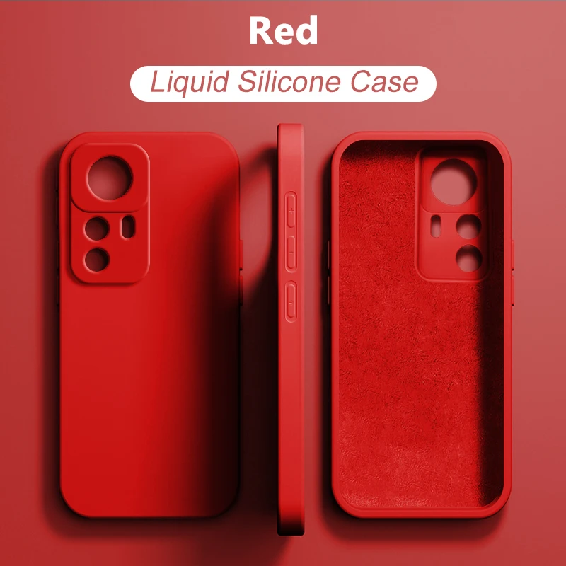 thumbnail image 1 of Original Liquid Silicone Cases For Xiaomi Redmi Note 12 11 10 9 Pro Turbo Mi 13 12 11 12S Ultra 11T 12T Pro Lite 12X Accessories, 1 of 5
