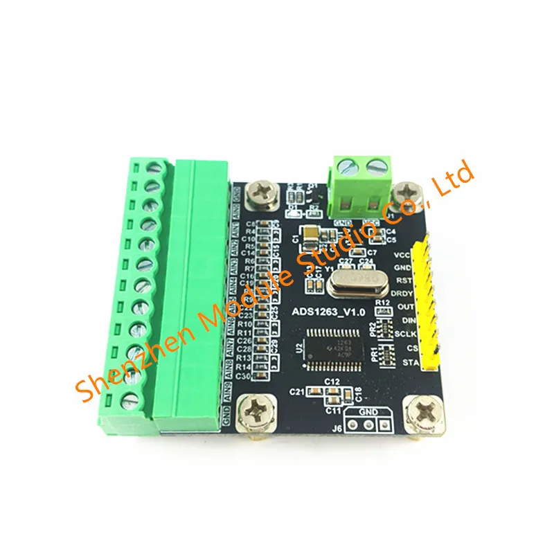 1pcs ADS1263 Module 10 Channel 32_24-bit 38K Precision Low-speed ADC ...