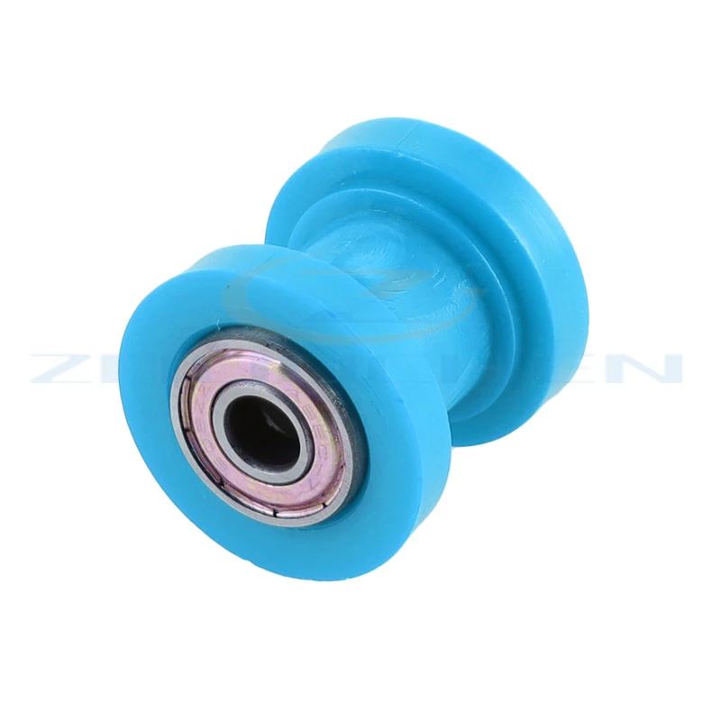 7 Colors 8MM 10MM Guide Sprockets Bearing Roller Pulley Wheel Tensioner Guide For Pit Dirt Bike Motocross ATV CRF CRXR
