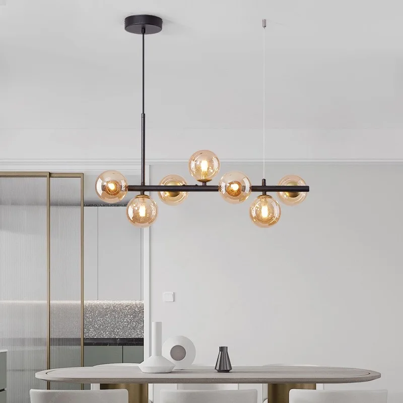 Modern Led 9heads Rings Pendant Lamps Ceiling Hanging Chandeliers Indoor Lighting Fixtures Black Loft Living Dining Room Kitchen led chandelier,ceiling chandelier,art lighting fixtures