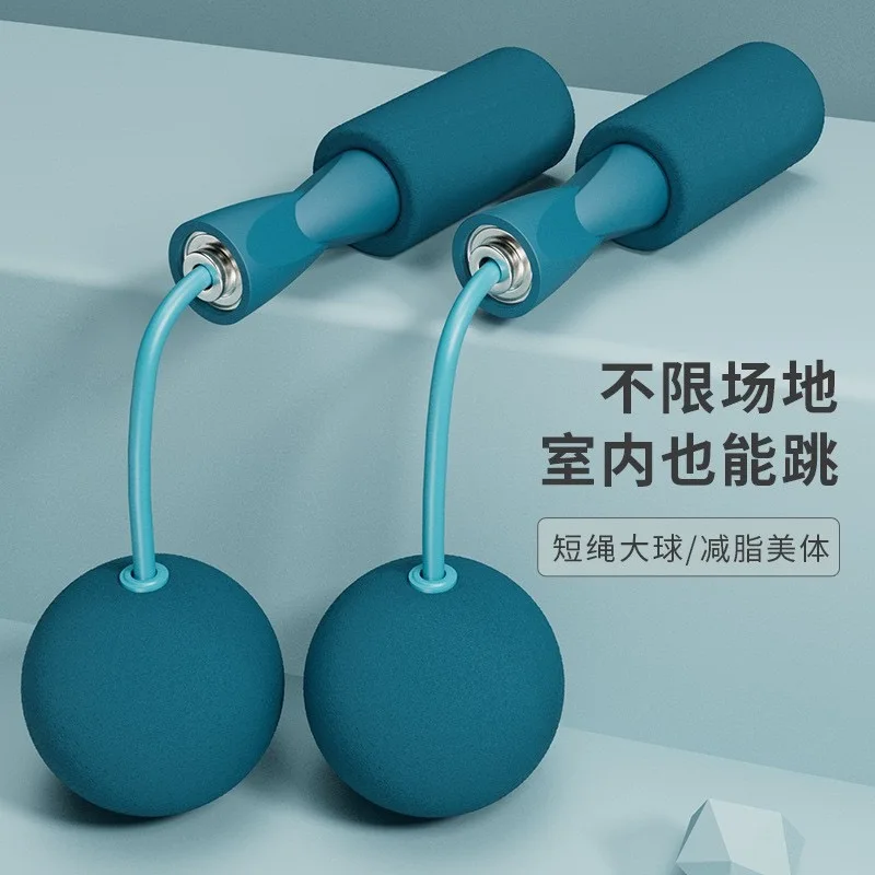 

Cordless jump rope weight-bearing two-use ball fitness sports professional fat burning thick ball rope