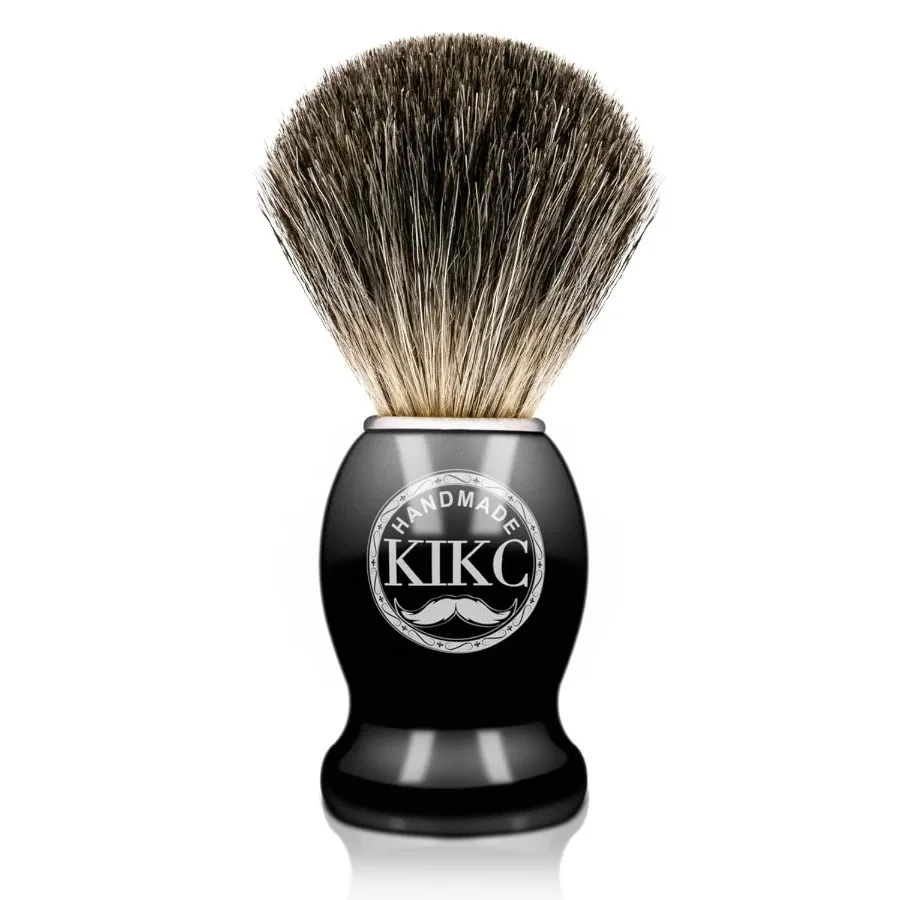Handcrafted Pure Badger Shaving Brush with Wood Handle