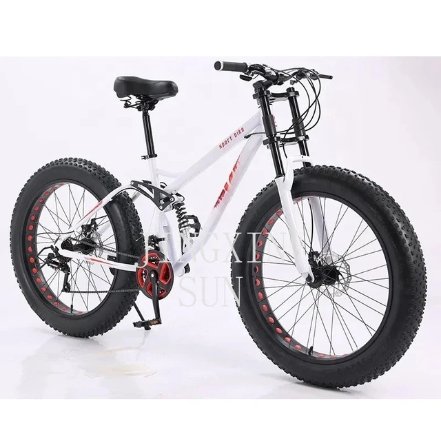 Gros pneu vélo Fatbike en gros personnalisable Fcruiser neige pleine Suspension vélo de montagne vélo de croisières de plage 1