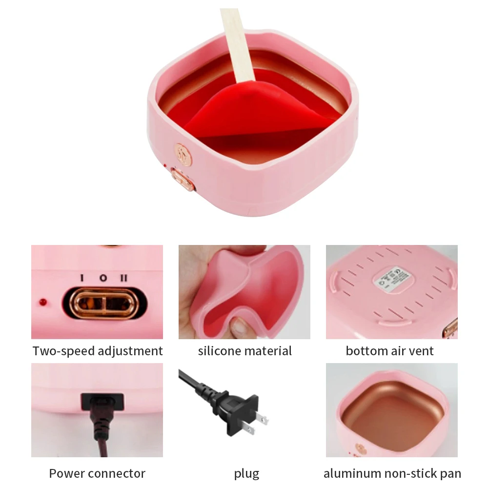 Hair Removal Wax Heater Waxing Hair Removal Wax Large Capacity Wax Heater Portable Hair Removal Suitable For Both Men And Women 4