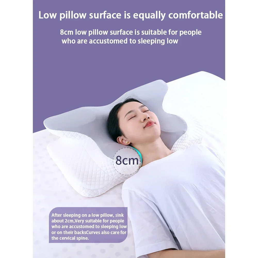 Almohada Ortopédica Sleep Comfort Almohada Anti Dolores Almohada