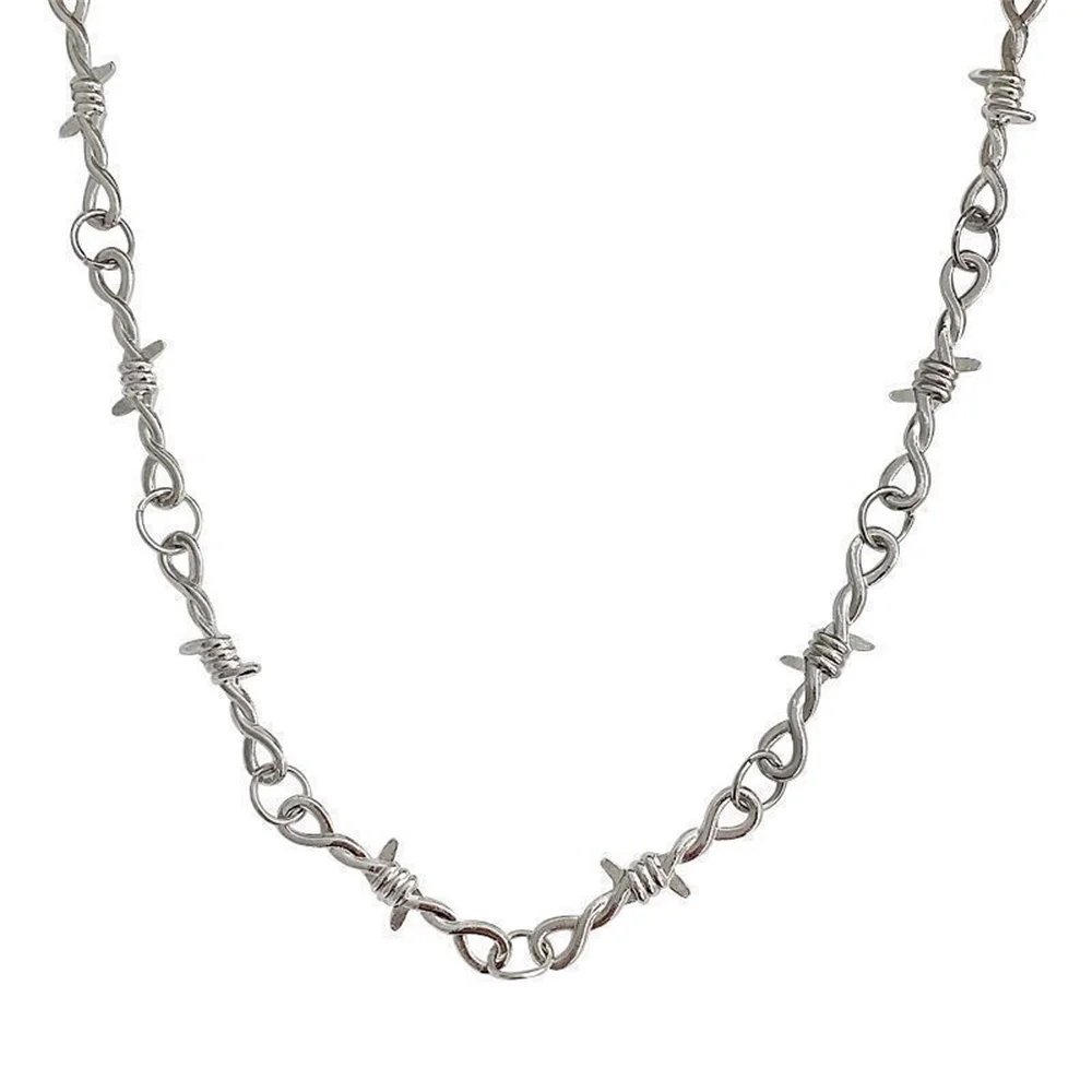 Kpop ATEEZ Idols San Necklace Twist Rope Chain Geometry