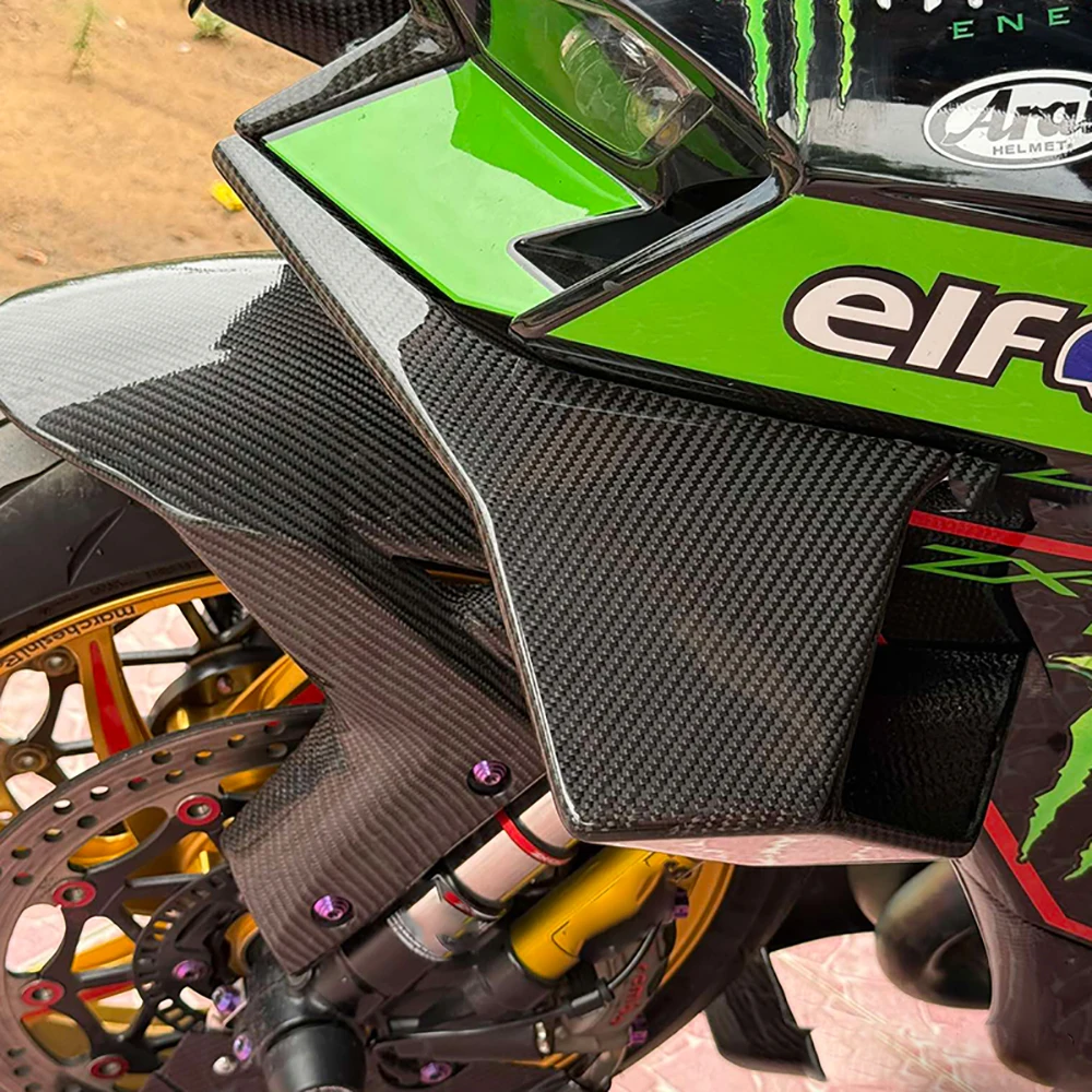 For Kawasaki ZX-10R ZX-10RR 2022-2025 Motorcycle Side Winglet