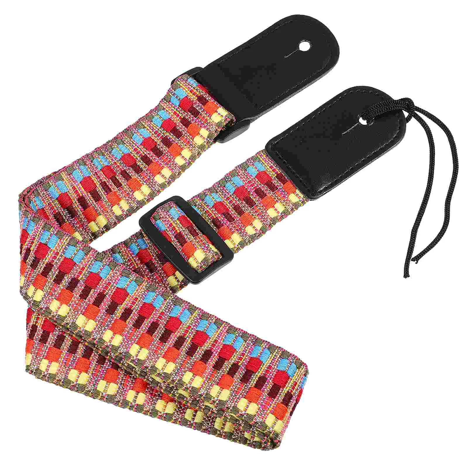 

Guitar Ukulele Shoulder Neck Strap Colorful Adjustable Guitar Strap Ukulele Sling Belt Replacement Accessories