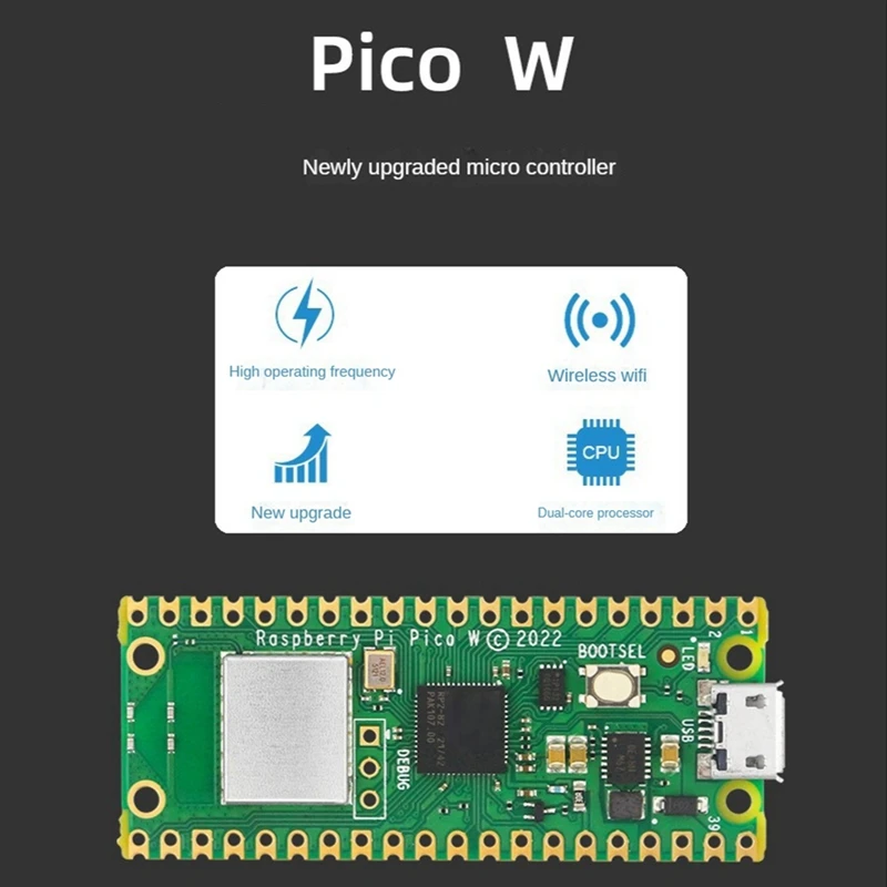   RP2040 ũ Ʈѷ , , Pico W  , ũ ̽ , GPIO 