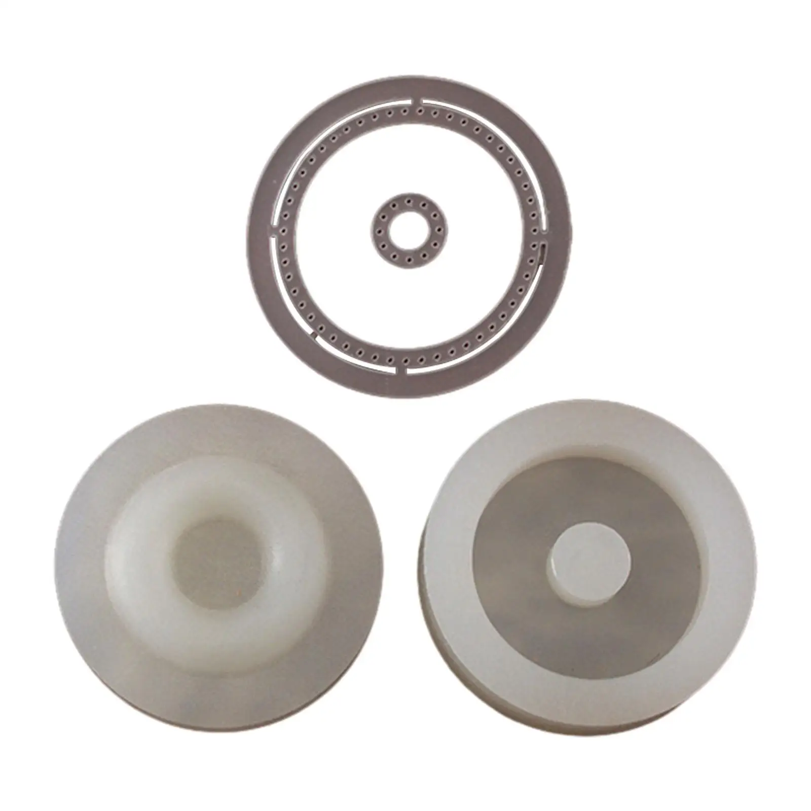 Donut Shaped DIY Easy to Use Durable Leather Moulding Mold Making Stencil Leather Craft Mold for Sewing Flocking Craft