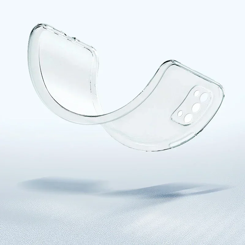 Transparent Soft Silicone Phone Case - Sleek and Minimalist Design