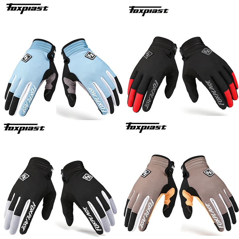 

Велосипедные перчатки для мужчин и женщин, спортивные митенки с пальцами для езды на велосипеде, внедорожных гонок, для горных и маленьких велосипедов, 4 цвета
