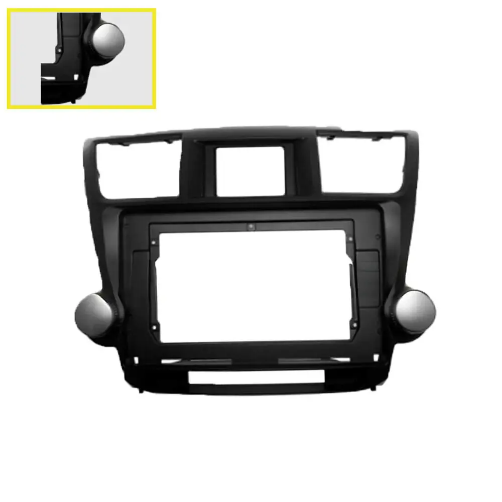 

Best Stereo Radio Bezel Panel Trim Fascia For Toyota Highlander 2008-2014 Frame