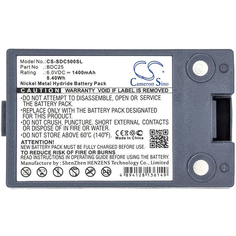 

Cameron Sino 1400mAh Battery For Sokkia BDC25A BDC25B BDC25M SET 5A Total Stations SET 5E Total Stations SET 5F Total Stations