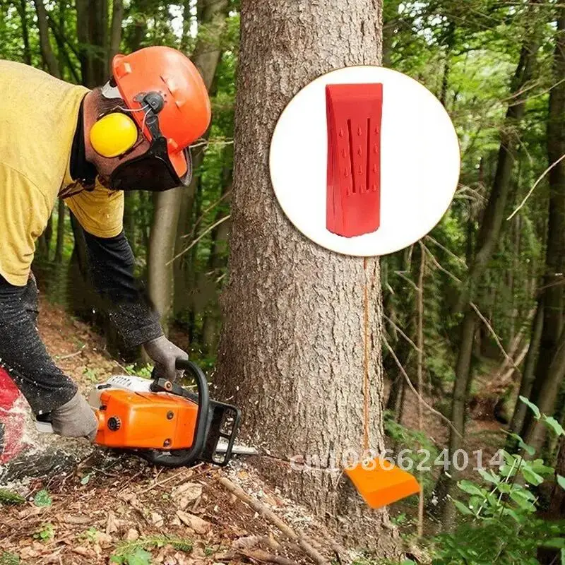 

Wedges for Tree Felling 6Inch Wedge for Felling Chainsaw Wedge Tool for Tree Cutting Spiked Logging Wedge Tool for Chainsaw